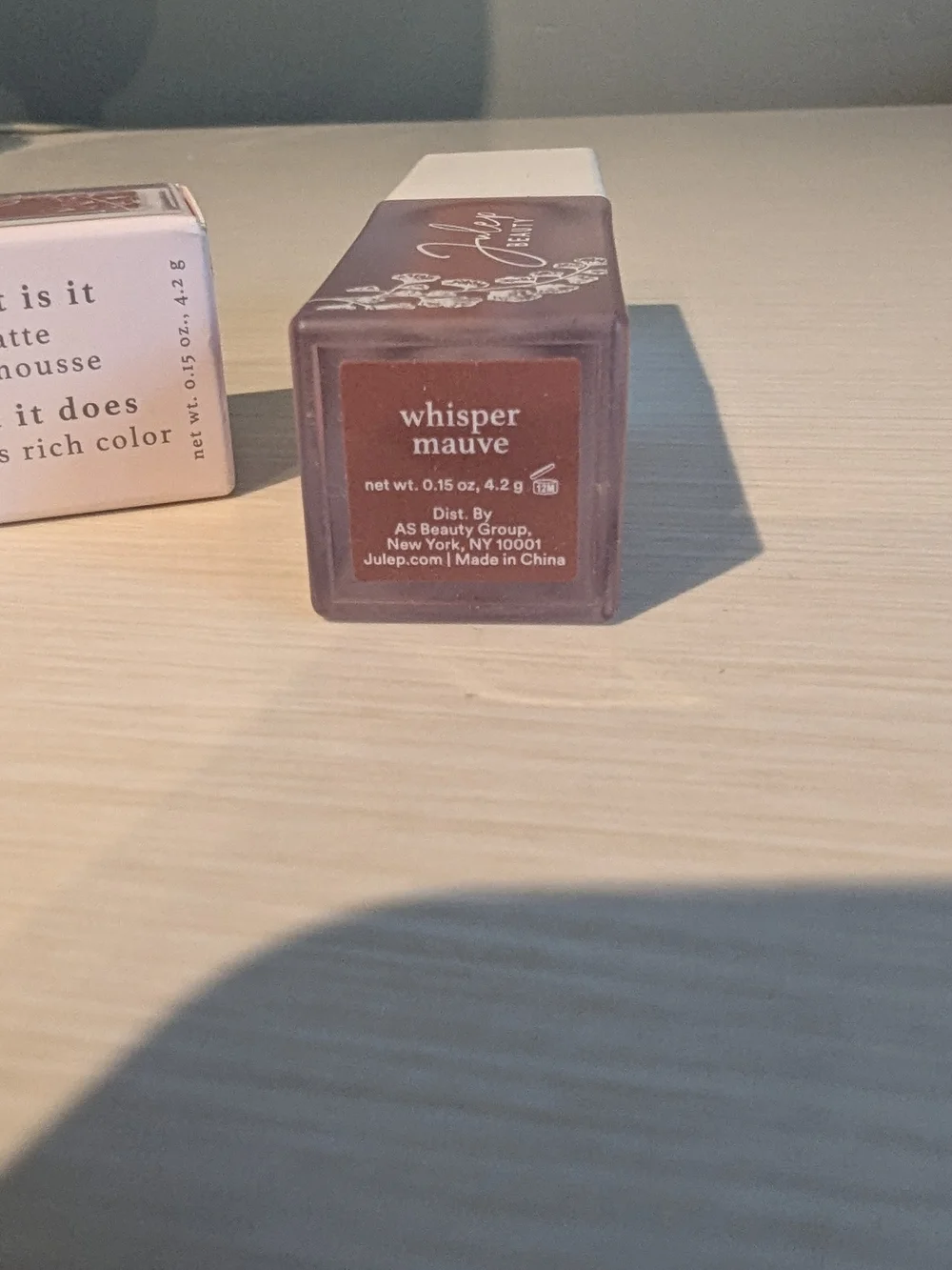 Julep It's Whipped Whisper Mauve Matte Lip Mousse, Rich Color, Full Size